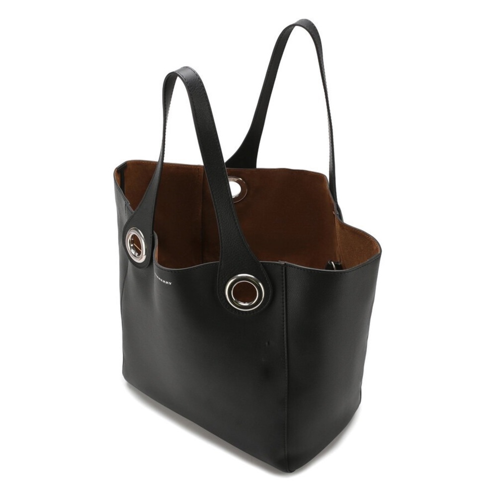 Burberry Large Black Leather Tote Bag. Brand new with Tags.  Dust bag included! - Picture 2 of 8